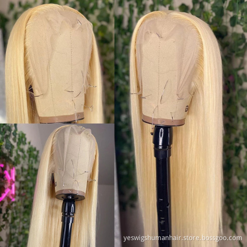 Yeswigs Hd Full Colored Lace Frontal Wig Raw Brazilian Virgin Human Hair Highlight Lace Front Wig Human Hair For Black Women